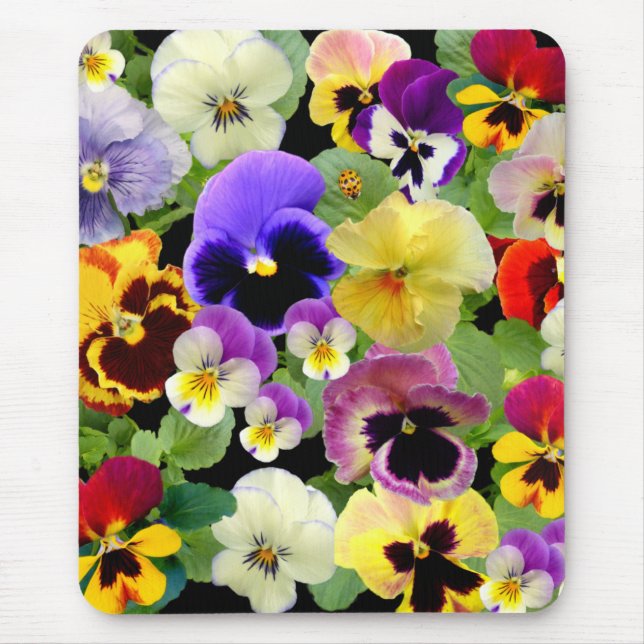 PANSY DELIGHT MOUSE PAD (Front)