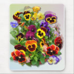PANSY DELIGHT ~ Mousepad<br><div class="desc">Another pretty Pansy product for you to enjoy, do have a look at the other products in this colorful Pansy Series.</div>