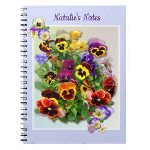 Pansy Display Notebook