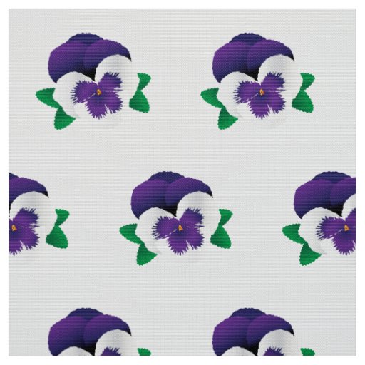 Pansy Fabric
