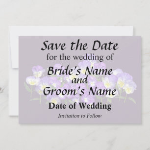 Pansy Family Reunion Save The Date