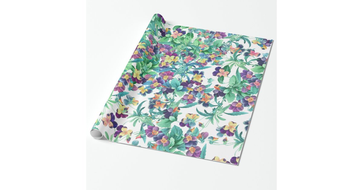 Pastel Floral Wrapping Paper