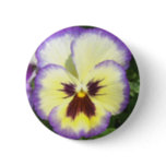 Pansy Flower Pictures Round Button