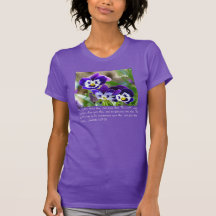 Pansy Flower & Scripture Customizable T-Shirt