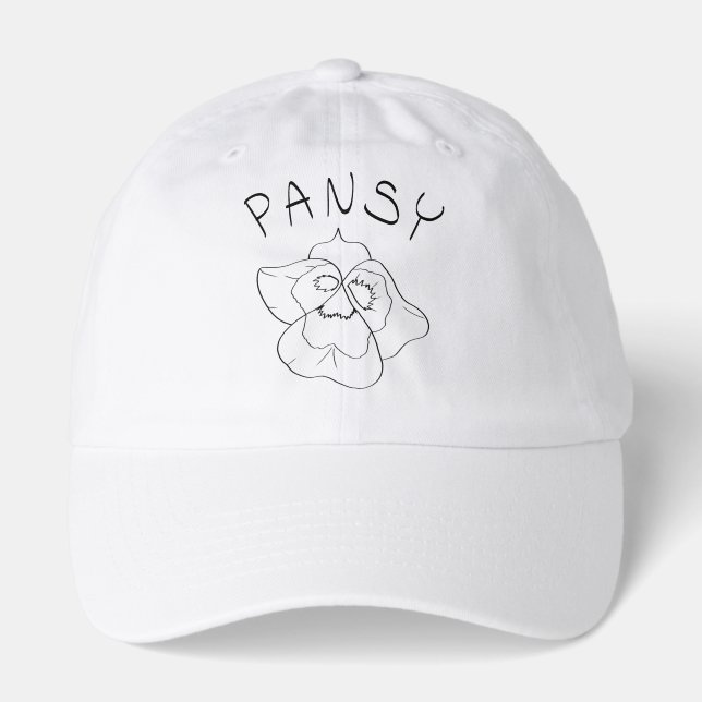 Pansy Hat (Front)