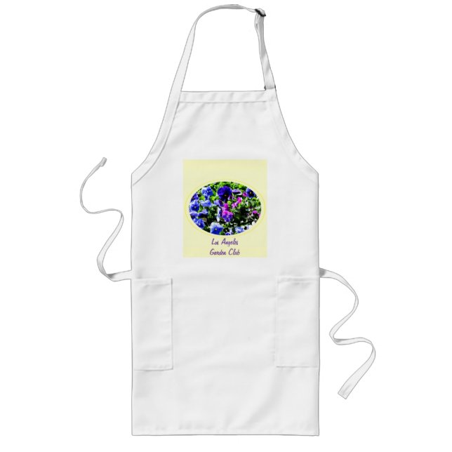 Pansy Long Apron (Front)