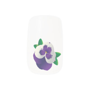 Pansy Minx Nail Art Decals