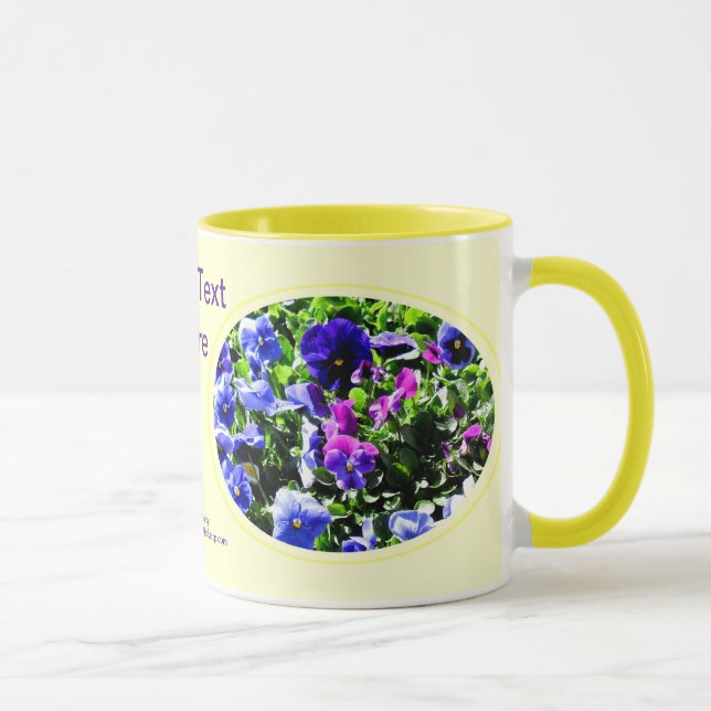 Pansy Mug (Right)