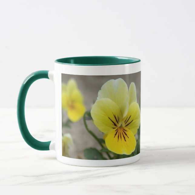 Pansy Mug (Left)