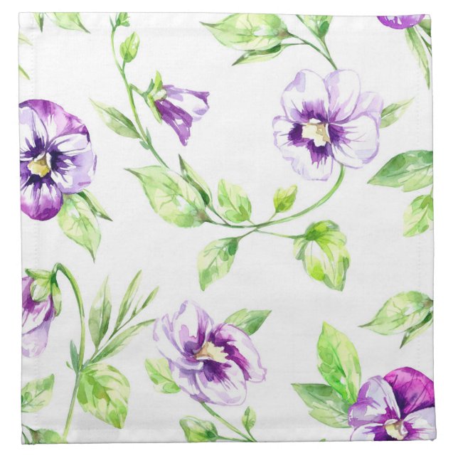 Pansy Napkins (Front)