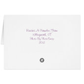 Pansy Notecard (Back Horizontal)