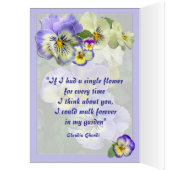 PANSY PASTEL ~  Card (Inside (Left))