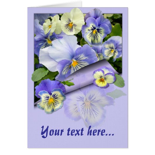 PANSY PASTEL ~ Card (Front)