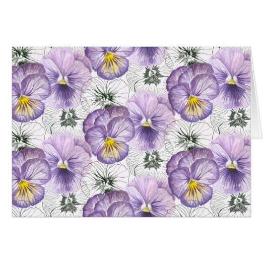 Pansy pattern (Front Horizontal)