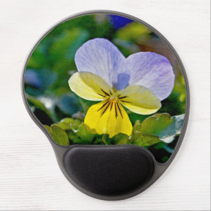 Pansy Perfection Gel Mouse Pad