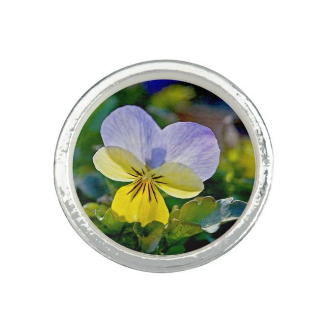 Pansy Perfection Ring (Front)