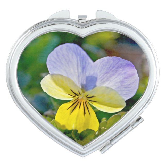 Pansy Perfection Vanity Mirror (Front)