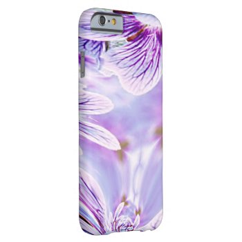 Pansy Print Barely There iPhone 6 Case