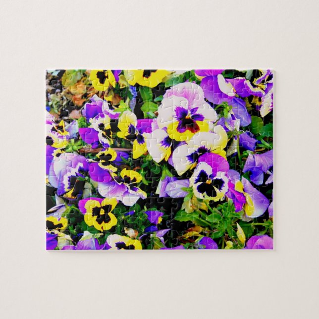 pansy puzzle (Horizontal)