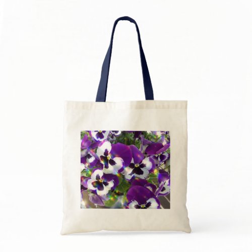 Pansy Tote Bag