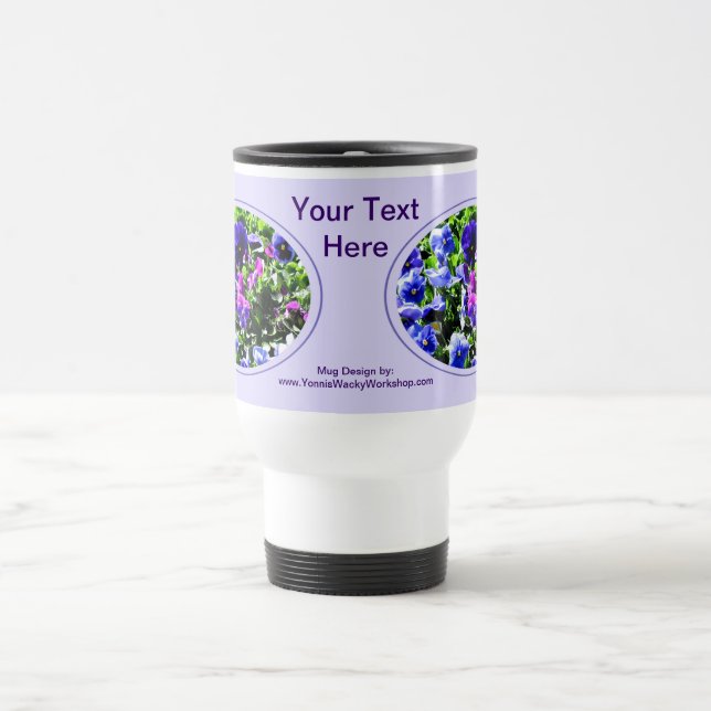 Pansy Travel Mug (Center)
