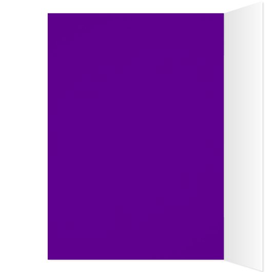 Pansy Violets Blank Botanical Art Cards (Inside (Left))