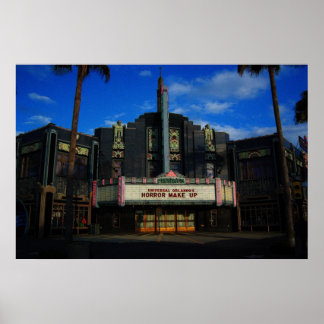 Pantages Theater Universal  Studios Poster