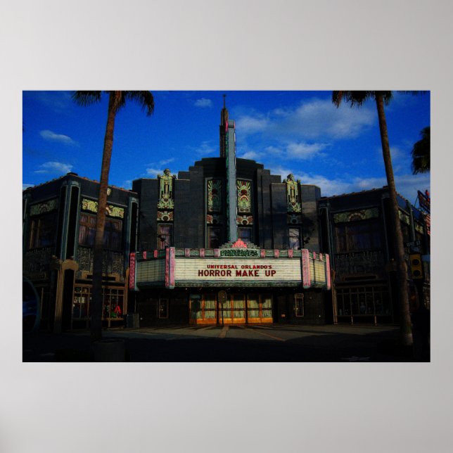Pantages Theater Universal  Studios Poster (Front)