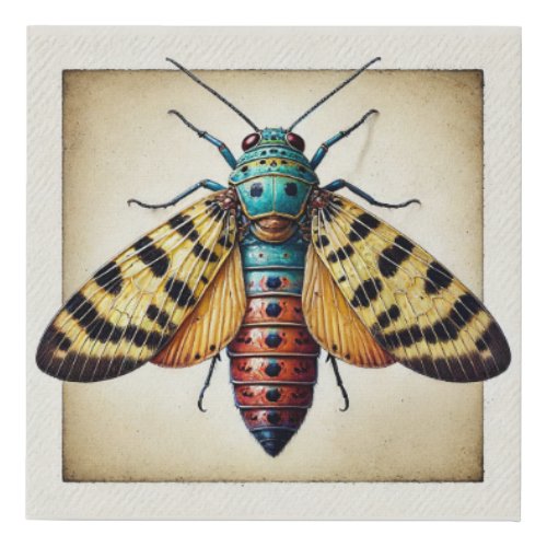 Pantala Insect 150624IREF108 _ Watercolor Faux Canvas Print