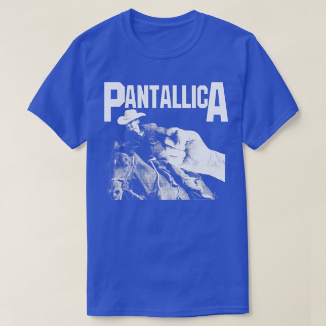 Pantallica Mega Poser Tee (Design Front)