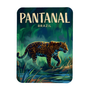 Pantanal Brazil Magnet