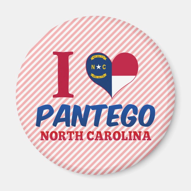 Pantego, North Carolina Magnet (Front)