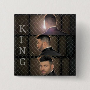 PANTELIS PANTELIDIS PIN BACK BADGE