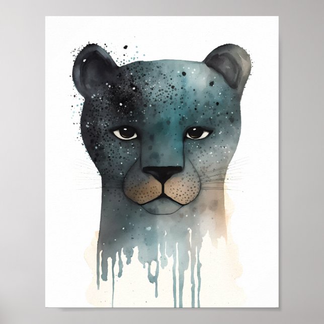 Panter print Poster (Front)