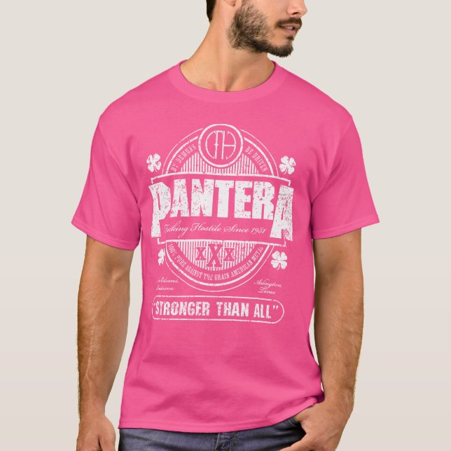 Pantera Official Stronger Than All St Patrick'S Da T-Shirt (Front)
