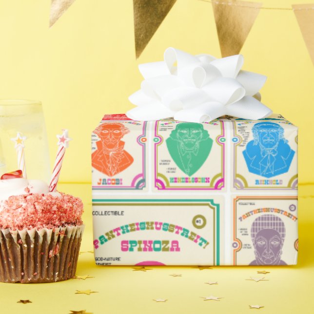 Pantheism Card Set Wrapping Paper (Birthday Party)