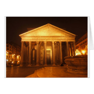 Pantheon at night cards