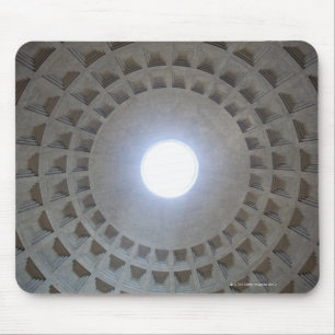 Pantheon ceiling, low angle wide angle view mouse pad