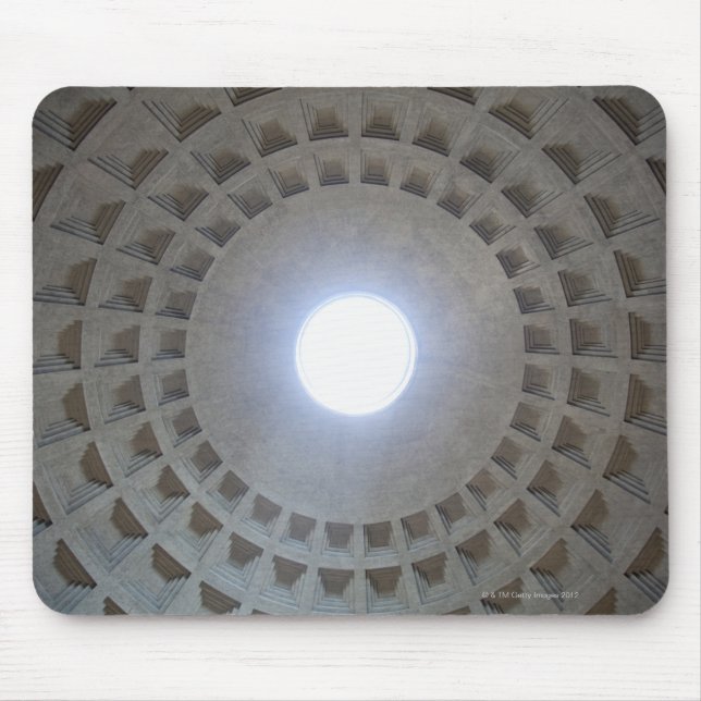 Pantheon  ceiling, low angle wide angle view mouse pad (Front)
