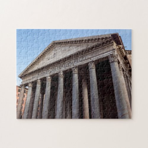 Pantheon holy temple in Rome _ Italy Europe Jigsaw Puzzle