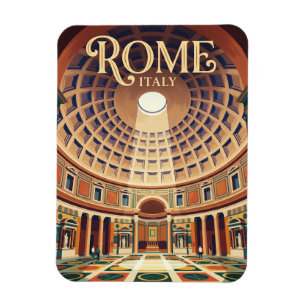 Pantheon Italy Magnet