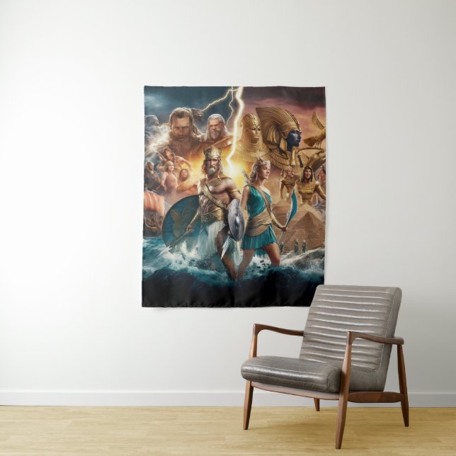 Pantheon of Legends Tapestry (In Situ)