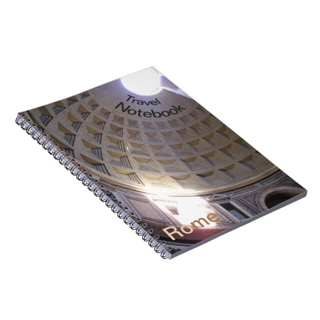 Pantheon Rome Destination Travel Notebook (Right Side)