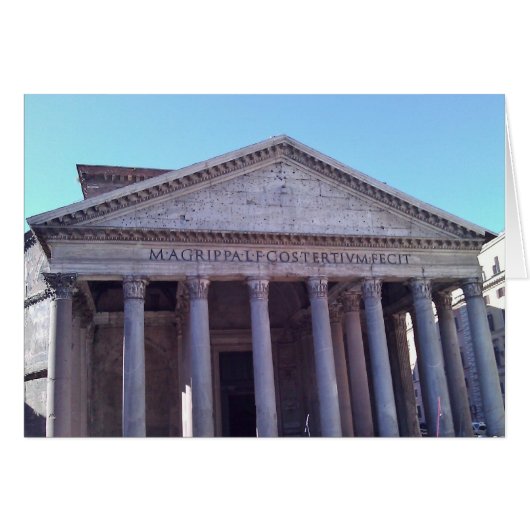 Pantheon, Rome, Italy Cards (Front Horizontal)