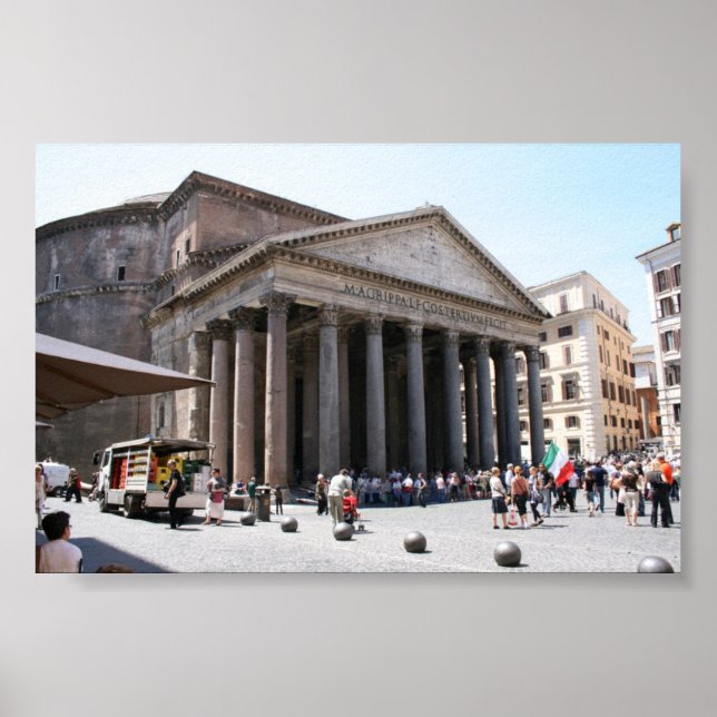 Pantheon, Rome - Summer, 2009 Poster (Front)
