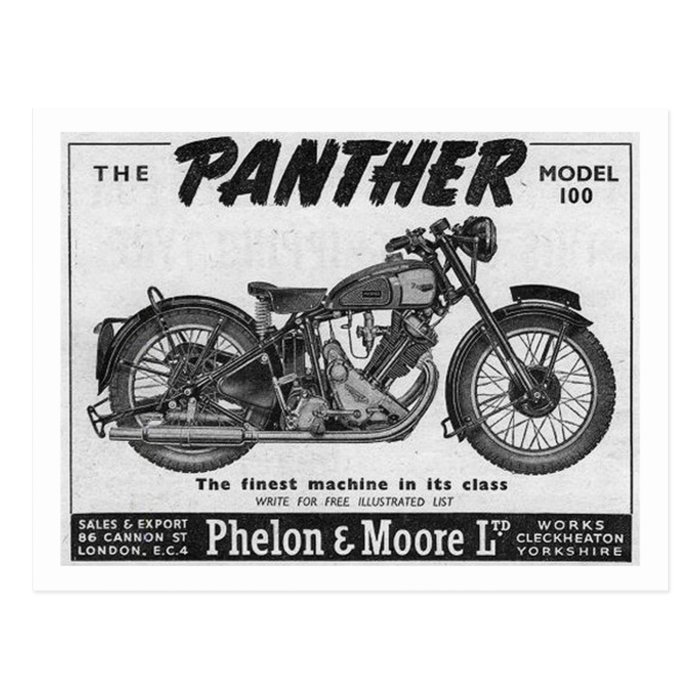 panther 100 postcards