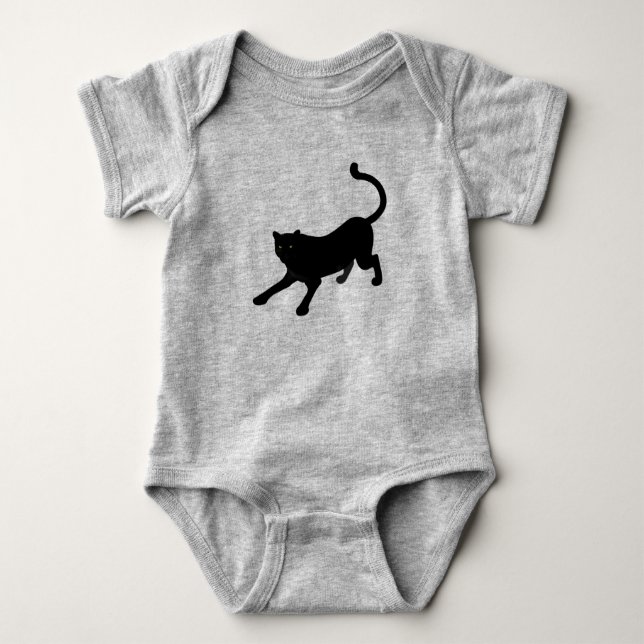 Panther Baby Bodysuit (Front)
