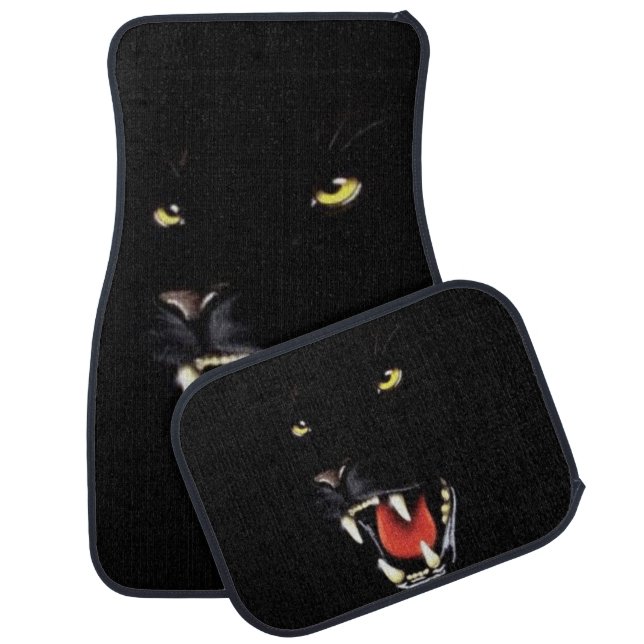 Panther Car Floor Mat (Set)