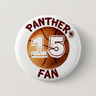 Panther Fan Basketball Button sponsored by BABC