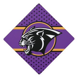 Panther Graduation Cap Topper
